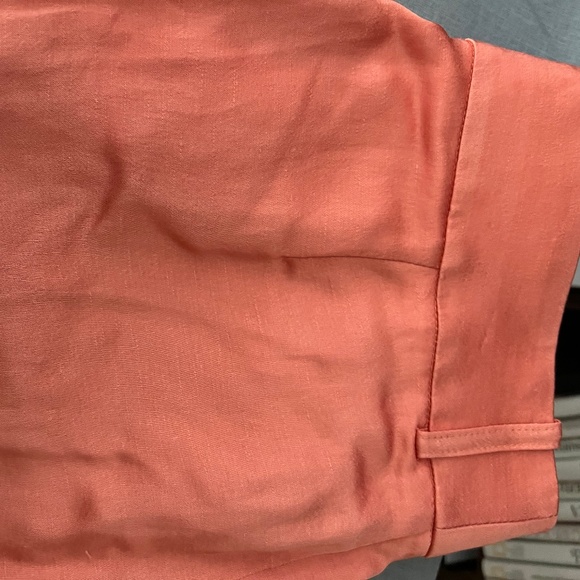 Sezane Peach Gustavo Trousers sz 40 US 8 Satin Like - Picture 11 of 11